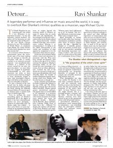 Profile – Ravi Shankar (Gramophone, December 2002) Profile – Ravi Shankar (Gramophone, December 2002)