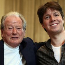 Joshua Bell with ASMF founder Sir Neville Marriner Joshua Bell with ASMF founder Sir Neville Marriner