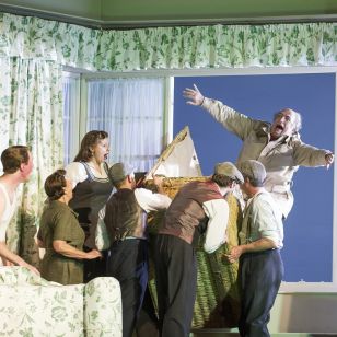 Glyndebourne's Falstaff revival stars Laurent Naouri in the title role (photo: Tristram Kenton) Which is the greatest opera of them all?